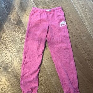 Roots Pink Kids Sweatpants